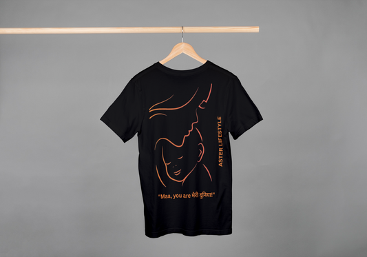"Maa, You Are Meri Duniya" | Oversized Unisex T-shirt – ASTER Lifestyle