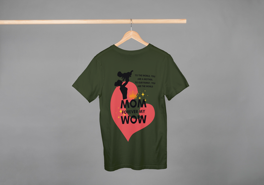MOM FOREVER MY WOW | Oversized Mother’s Day Unisex Tee – ASTER Exclusive