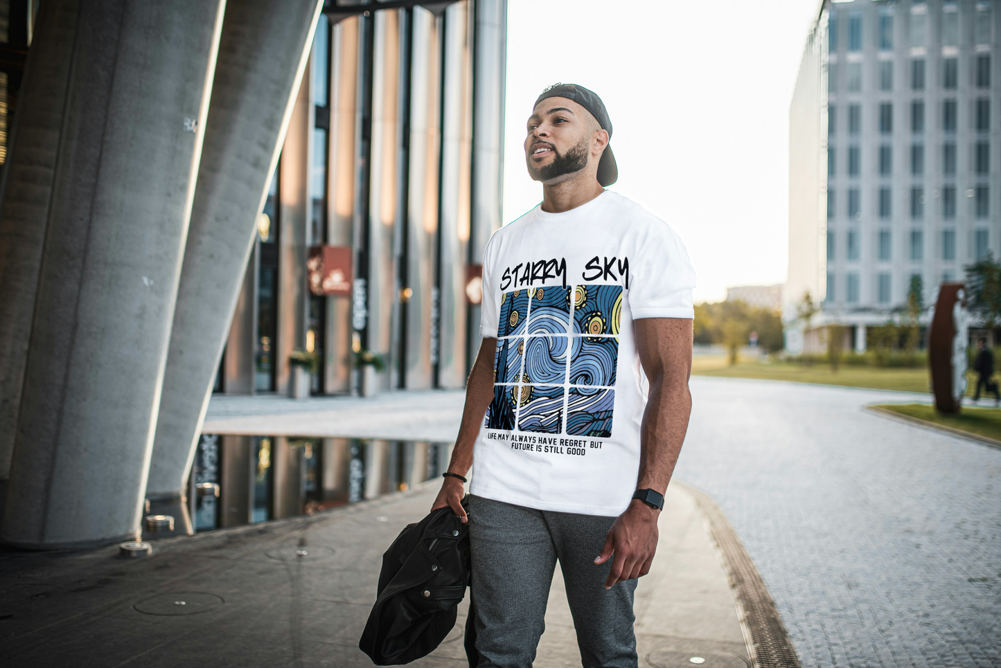 🪐 Starry Sky Oversized Unisex T-Shirt | ASTER STORE