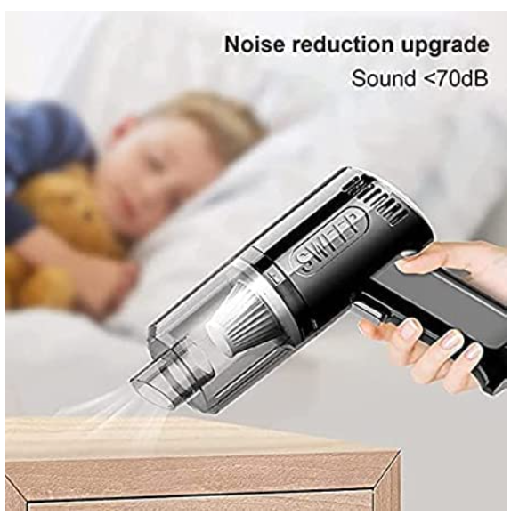 Handheld Vacuum Car Cleaner Air Duster Wireless Rechargeable