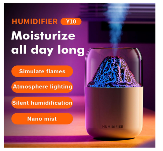 Essential Oil Diffuser & Volcano Humidifier