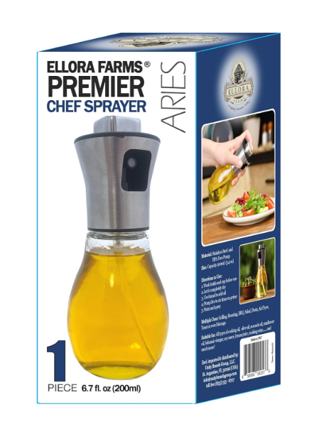 Mister Sprayer, 200 ml Glass Bottle with Stainless Steel Funnel