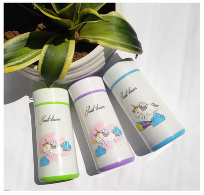 Cute Small Bottle for Kids to Carry Milk Water and Other Liquid