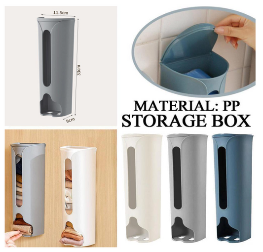 Wall Mounted Socks Panties Storage Box,Wall-Mounted Panties Organizer,Underwear Organizer,Punch Free Multifunctional Storage Box,Closet Organizer,for Storing Panty,Lingerie,Ties