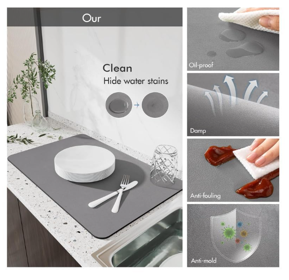 Kitchen Dish Mat