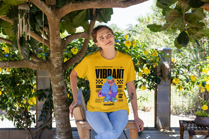 VIBRANT Cyberpunk Graphic Unisex T-Shirt by ASTER