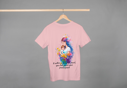 FIRST FRIEND | Artistic Oversized Mother's Day Tee – ASTER Exclusive