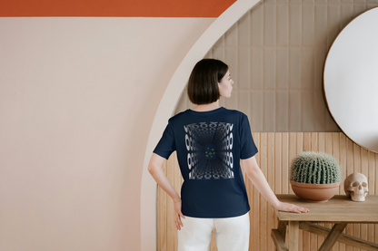 "TOO GOOD TO BE TRUE" Oversized Graphic Tee – Navy Edition by ASTER STORE