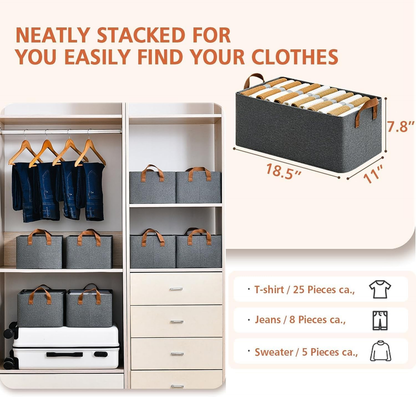 Shelf Organizer with Metal Frame (Pack of 1)