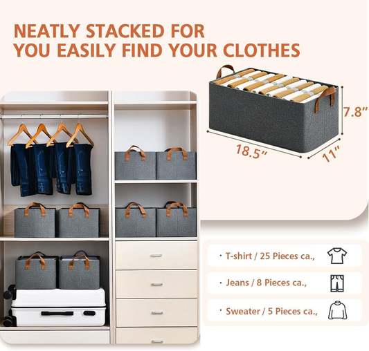 Shelf Organizer with Metal Frame (Pack of 1)
