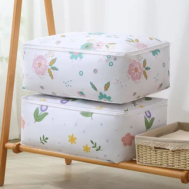 Blanket Storage bag Folding Organizer bag 3 PACK