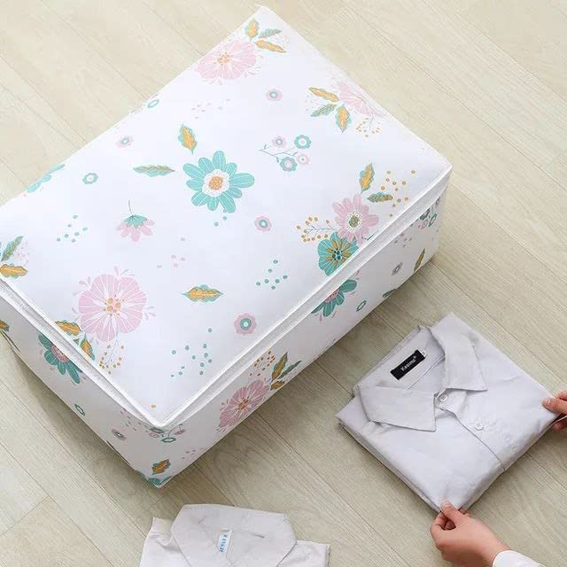 Blanket Storage bag Folding Organizer bag 3 PACK
