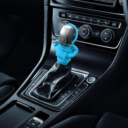 Car Gear Shift Hoodie Cover (Blue)