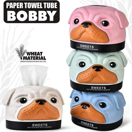 Tissue Cover Tissue Box Cartoon Lovely Dog Shape Tissue Holder