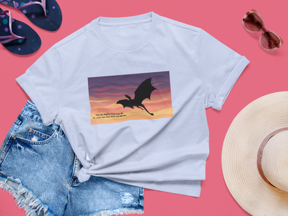 "Midnight Soar" Oversized Graphic Tee – ASTER STORE Exclusive