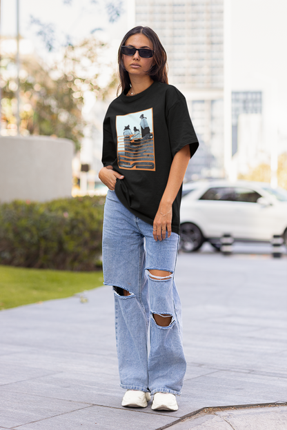 Terry Oversized Graphic T-Shirt – “Street Standout” Edition by ASTER STORE