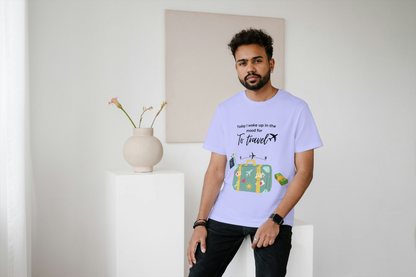 "Wanderlust Mood" Unisex Oversized Travel T-Shirt