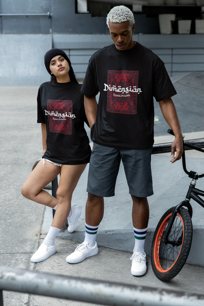 "Dimension Unisex Oversized Tee – Street Edge Edition by ASTER STORE"