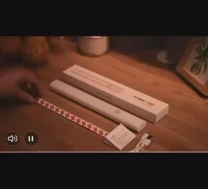 Rechargeable Motion Sensor Under Cabinet Light for Kitchen, Wardrobe, Stairs, Bedroom, Hallway